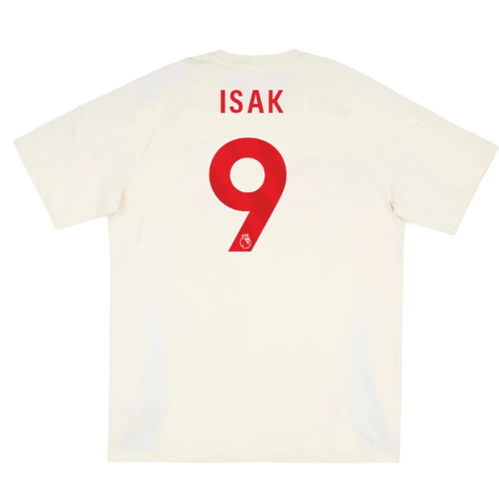 2025-2026 Liverpool Training Tee (White) (Isak 9)
