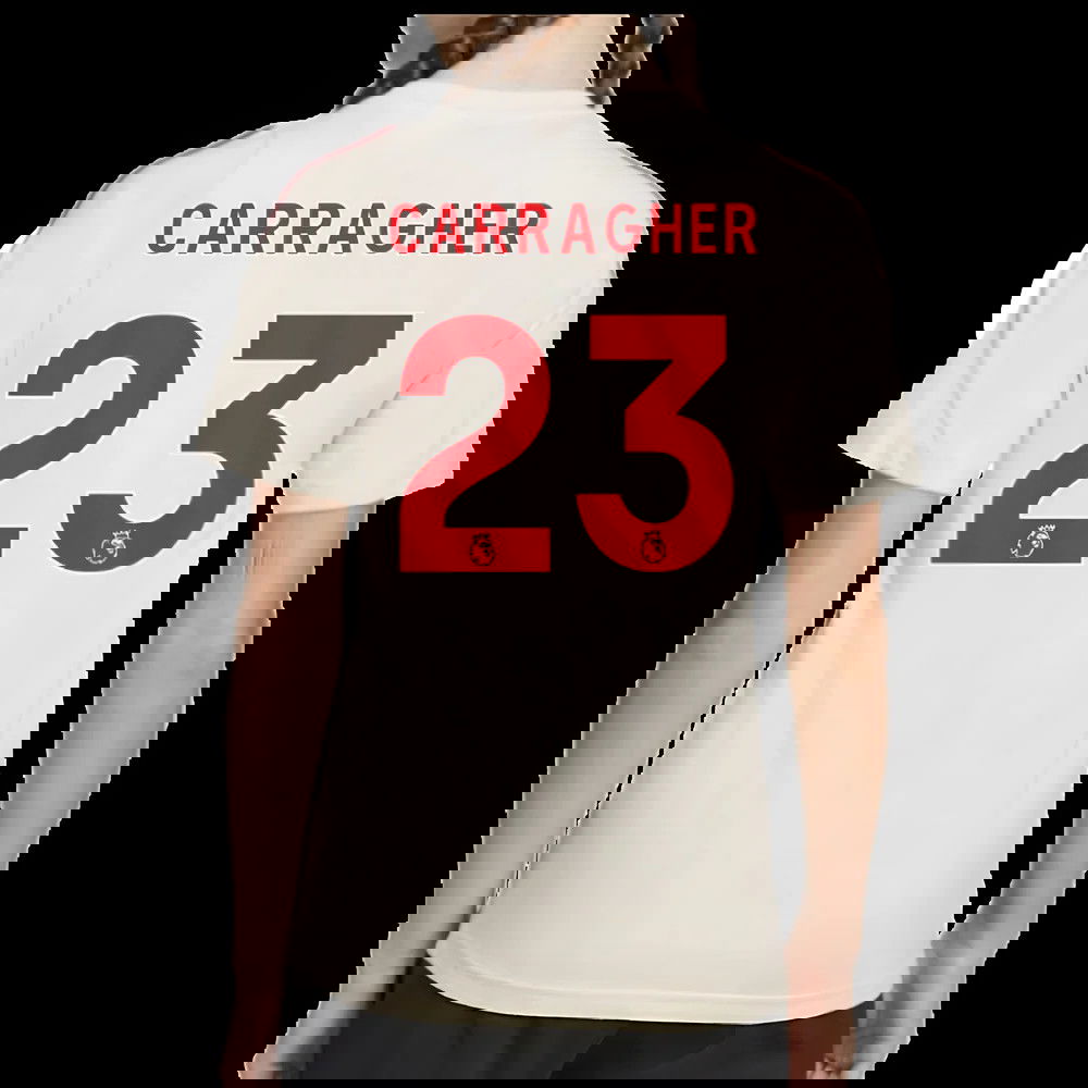 2025-2026 Liverpool Training Tee (White) - Kids (Carragher 23)