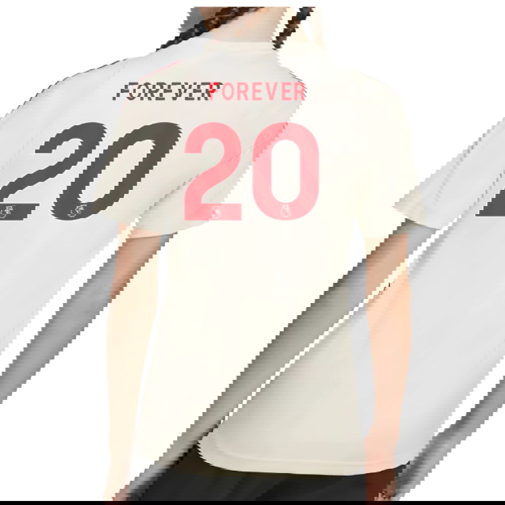 2025-2026 Liverpool Training Tee (White) - Kids (Forever 20)