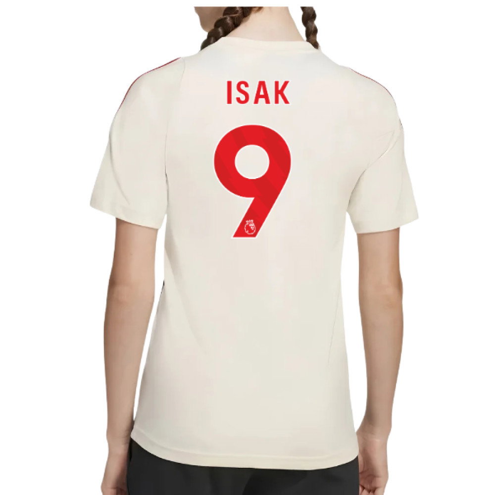 2025-2026 Liverpool Training Tee (White) - Kids (Isak 9)