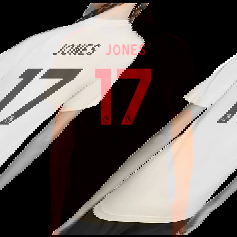 2025-2026 Liverpool Training Tee (White) - Kids (Jones 17)