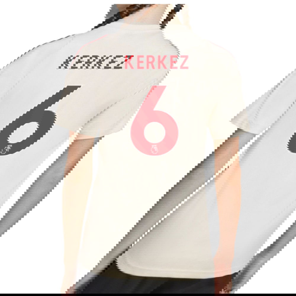 2025-2026 Liverpool Training Tee (White) - Kids (Kerkez 6)
