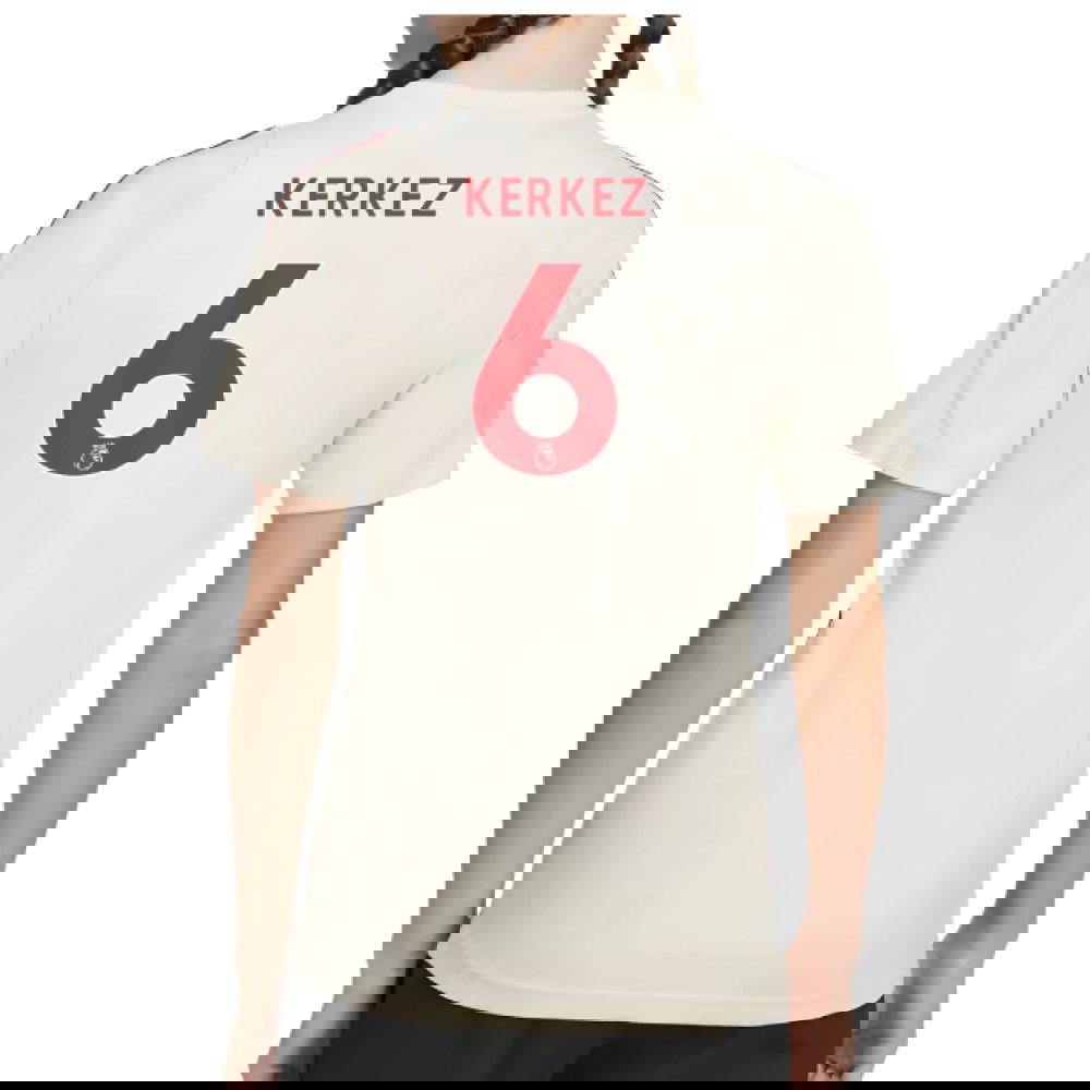 2025-2026 Liverpool Training Tee (White) - Kids (Kerkez 6)