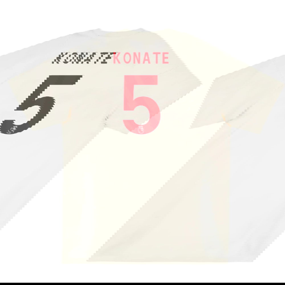 2025-2026 Liverpool Training Tee (White) (Konate 5)