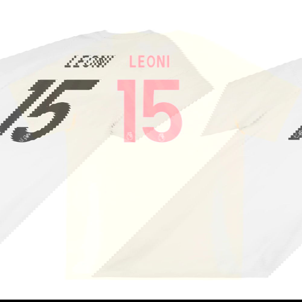 2025-2026 Liverpool Training Tee (White) (Leoni 15)