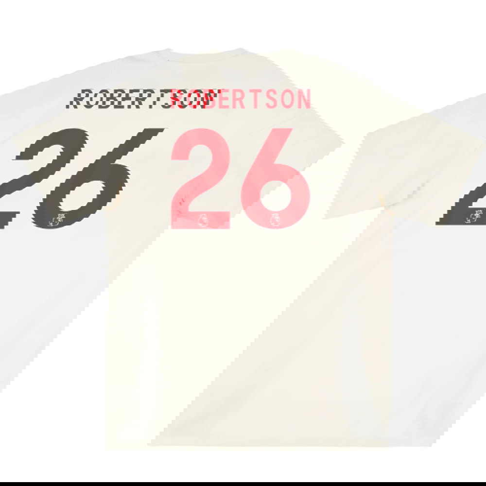 2025-2026 Liverpool Training Tee (White) (Robertson 26)