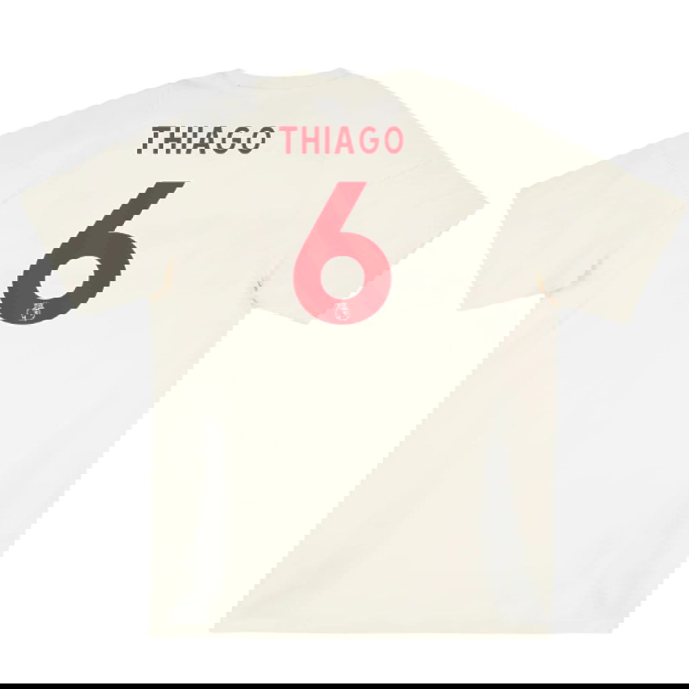 2025-2026 Liverpool Training Tee (White) (Thiago 6)