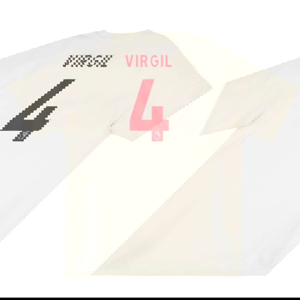 2025-2026 Liverpool Training Tee (White) (Virgil 4)