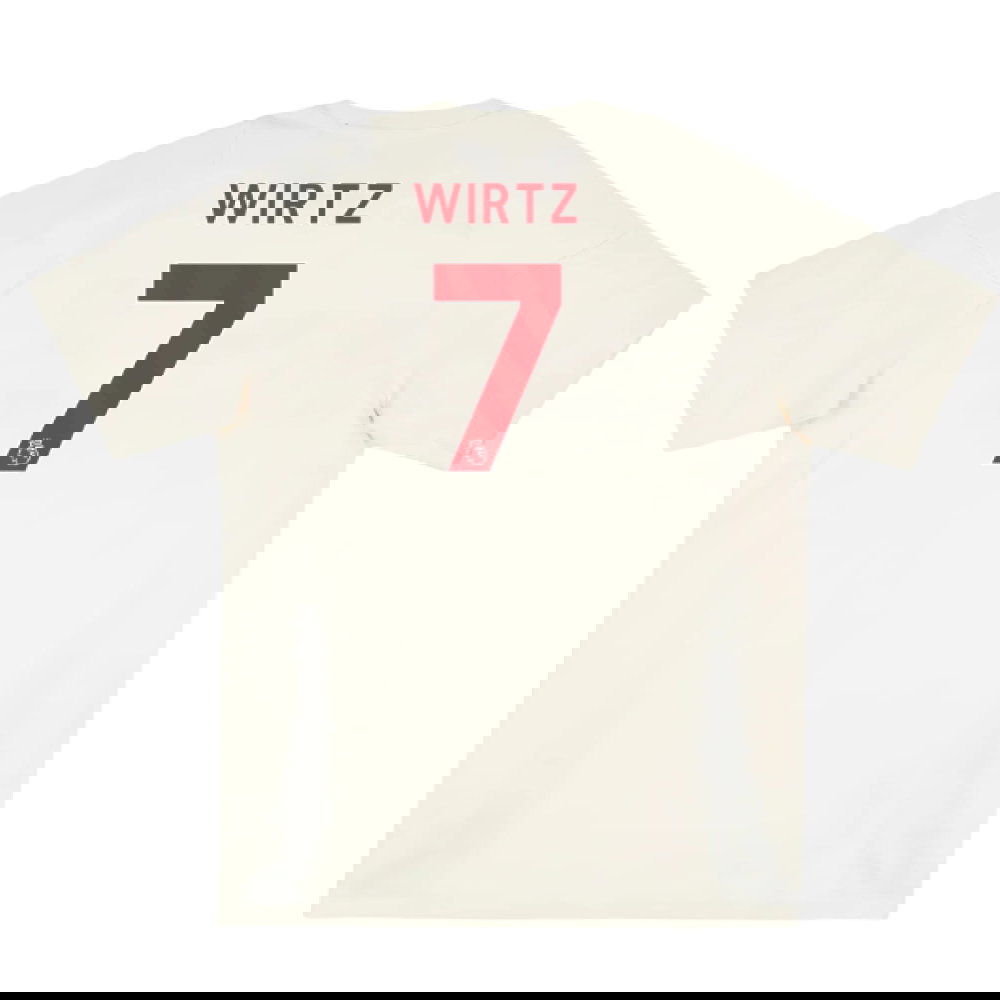 2025-2026 Liverpool Training Tee (White) (Wirtz 7)