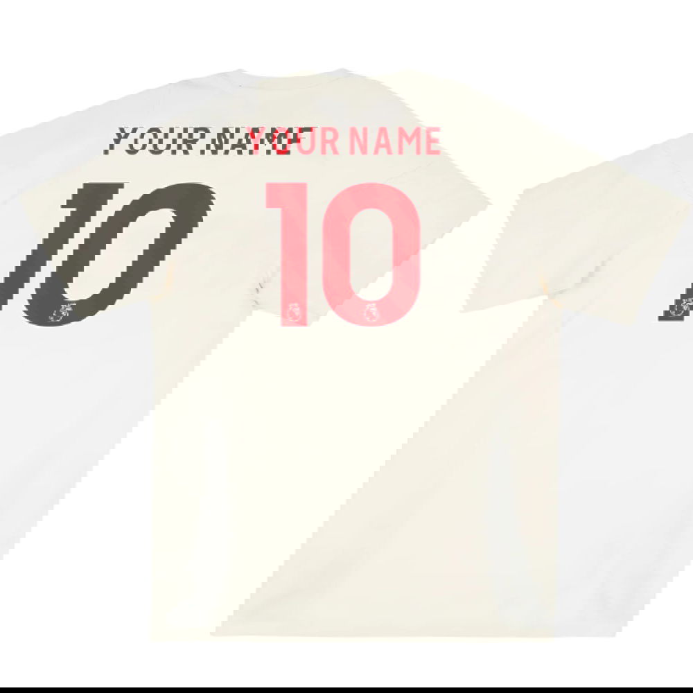 2025-2026 Liverpool Training Tee (White) (Your Name)