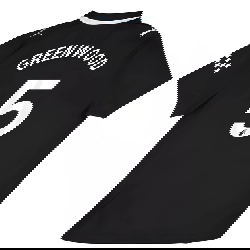 2025-2026 Man City Authentic Away Shirt (Greenwood 5)