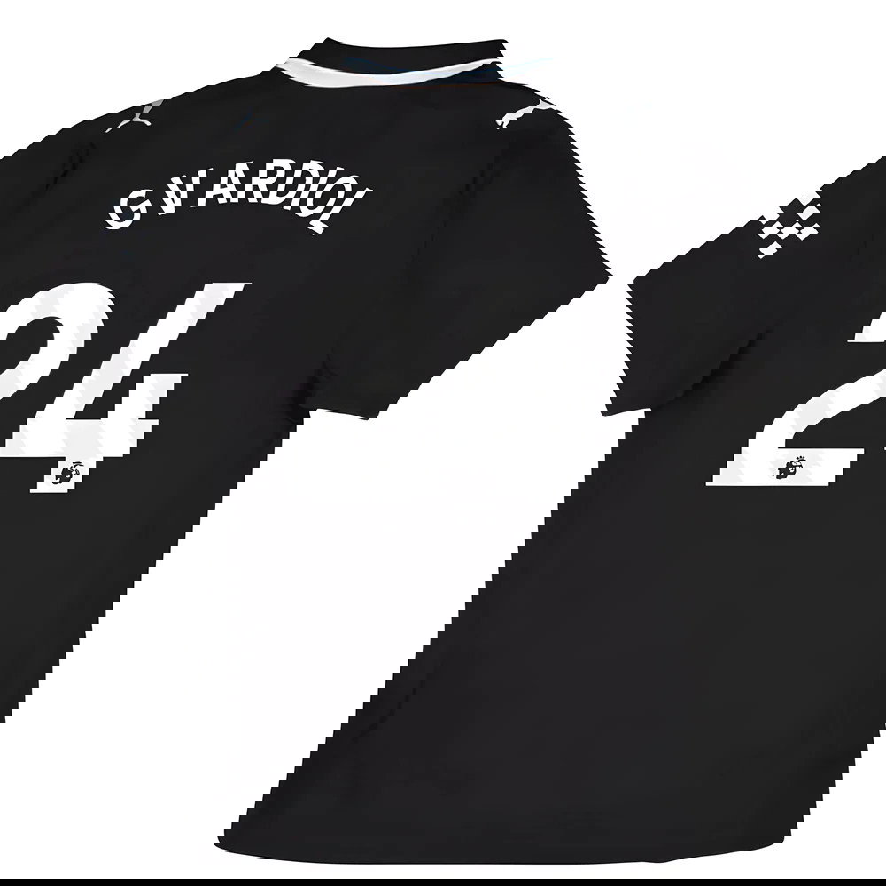 2025-2026 Man City Authentic Away Shirt (Gvardiol 24)