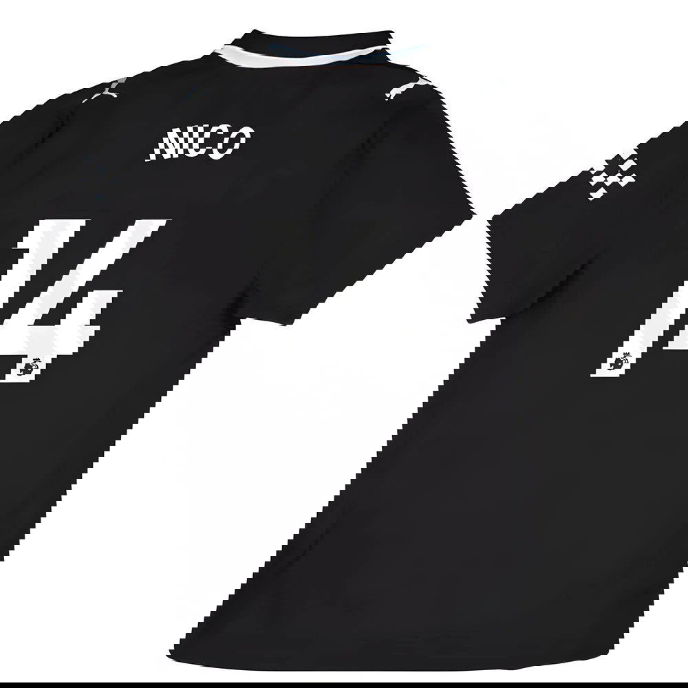 2025-2026 Man City Authentic Away Shirt (Nico 14)