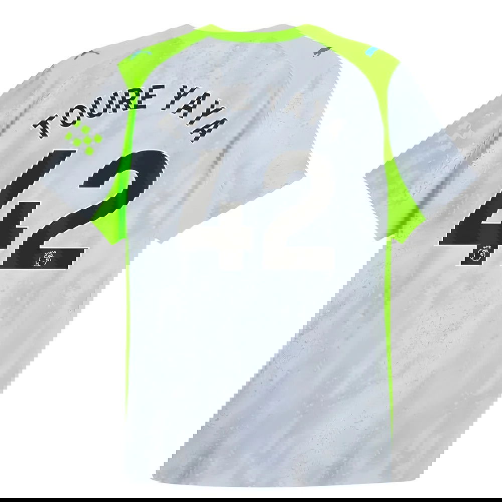 2025-2026 Man City Authentic Third Shirt (Toure Yaya 42)