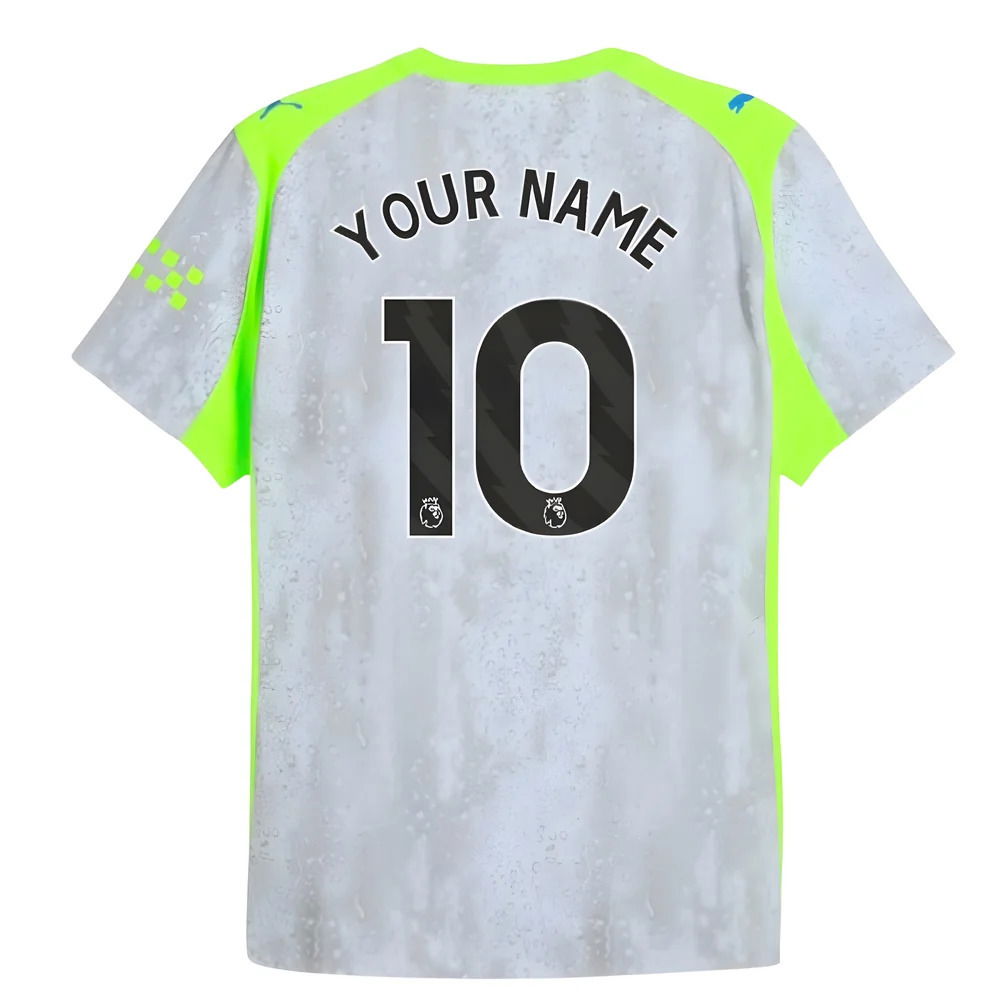 2025-2026 Man City Authentic Third Shirt (Your Name)