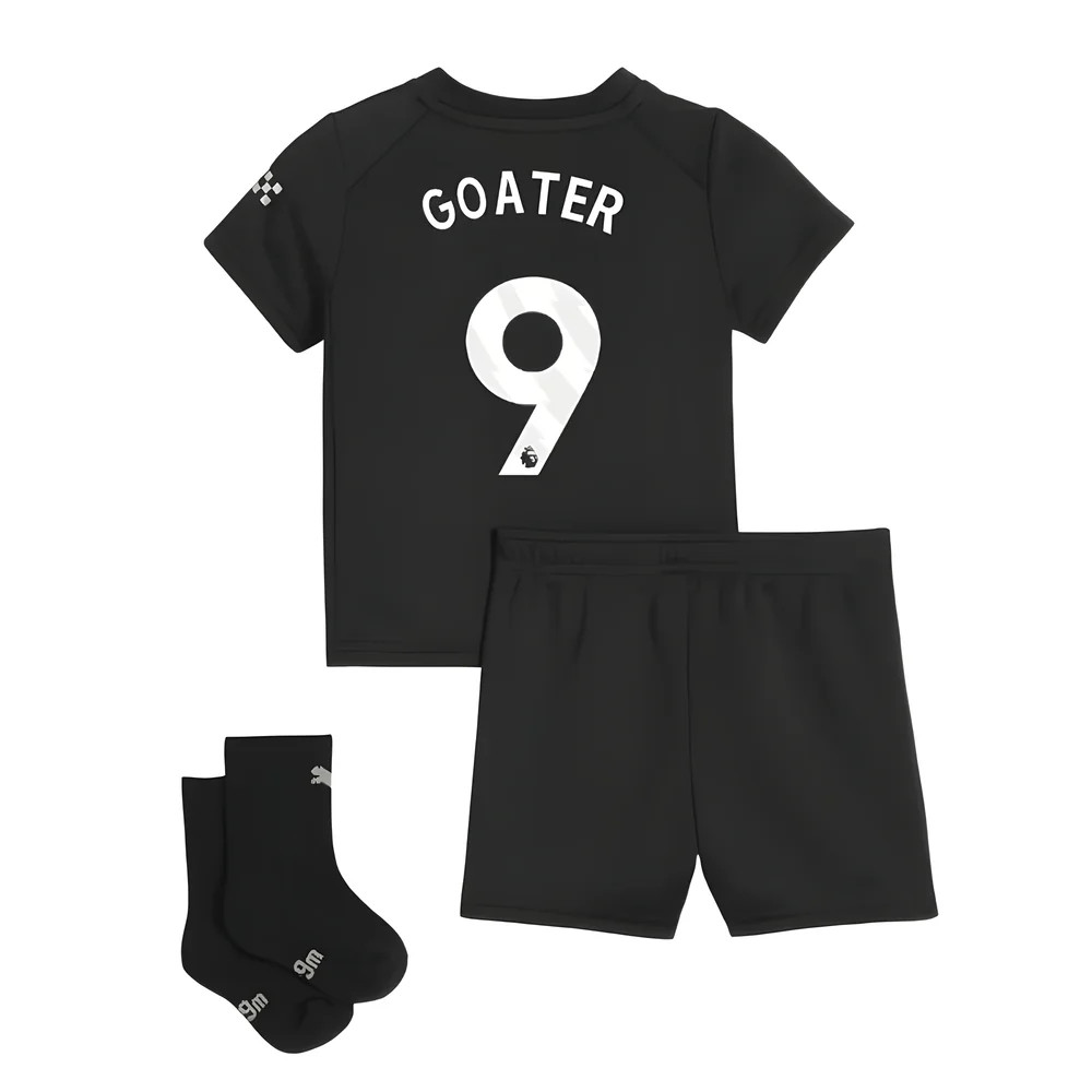 2025-2026 Man City Away Baby Kit (Goater 9)