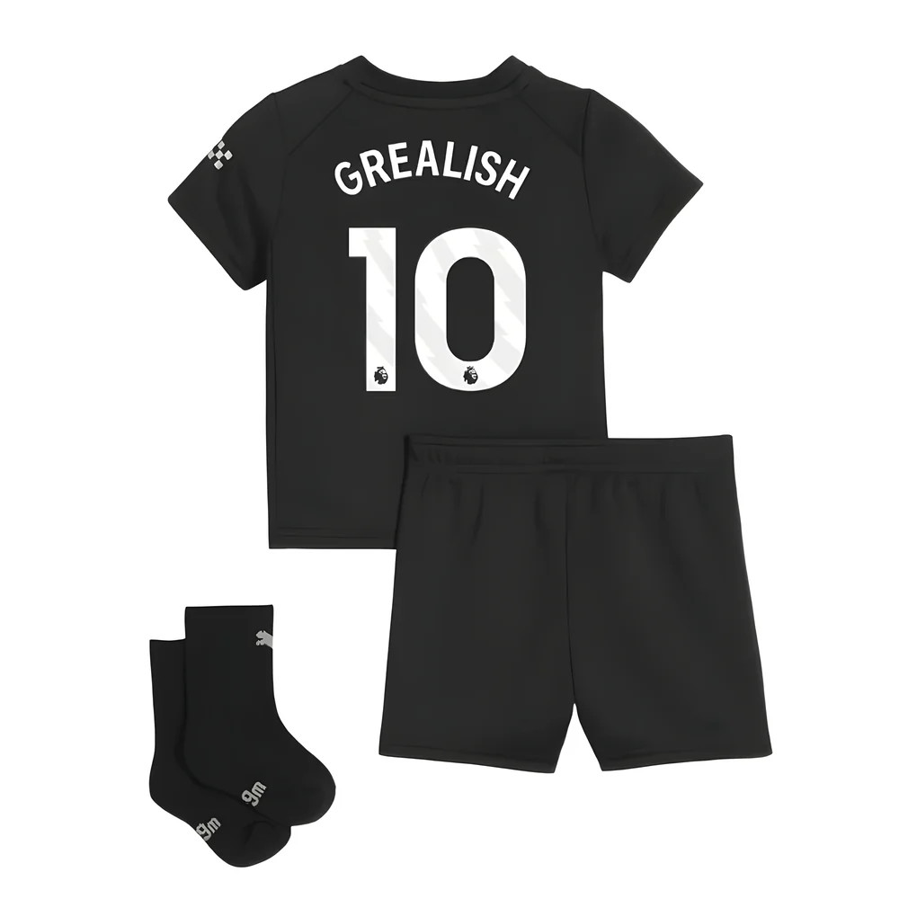 2025-2026 Man City Away Baby Kit (Grealish 10)