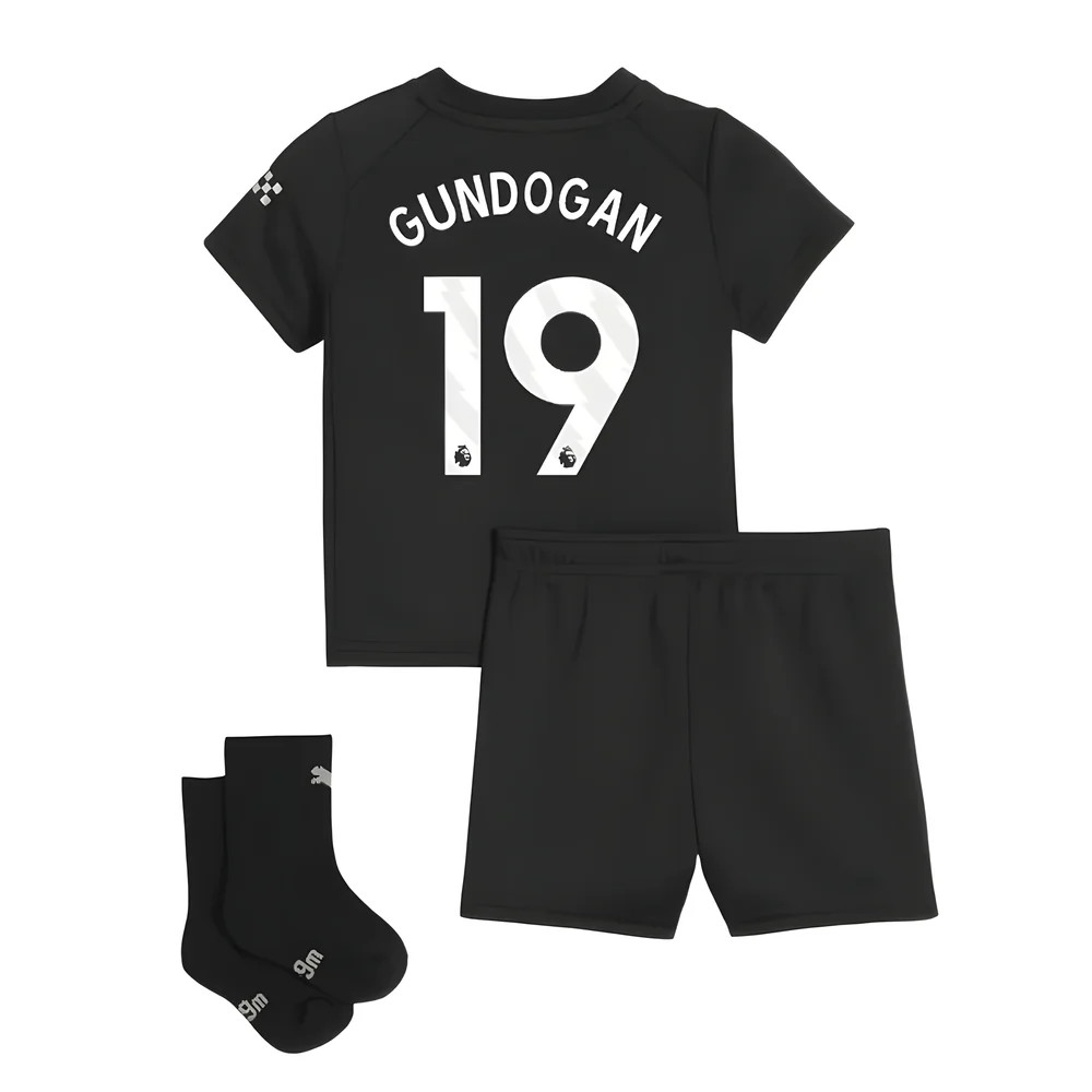 2025-2026 Man City Away Baby Kit (Gundogan 19)