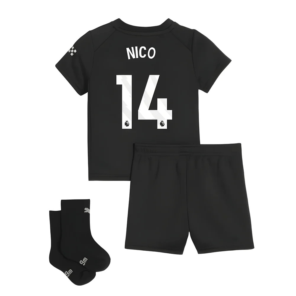 2025-2026 Man City Away Baby Kit (Nico 14)