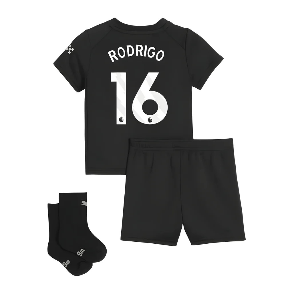 2025-2026 Man City Away Baby Kit (Rodrigo 16)