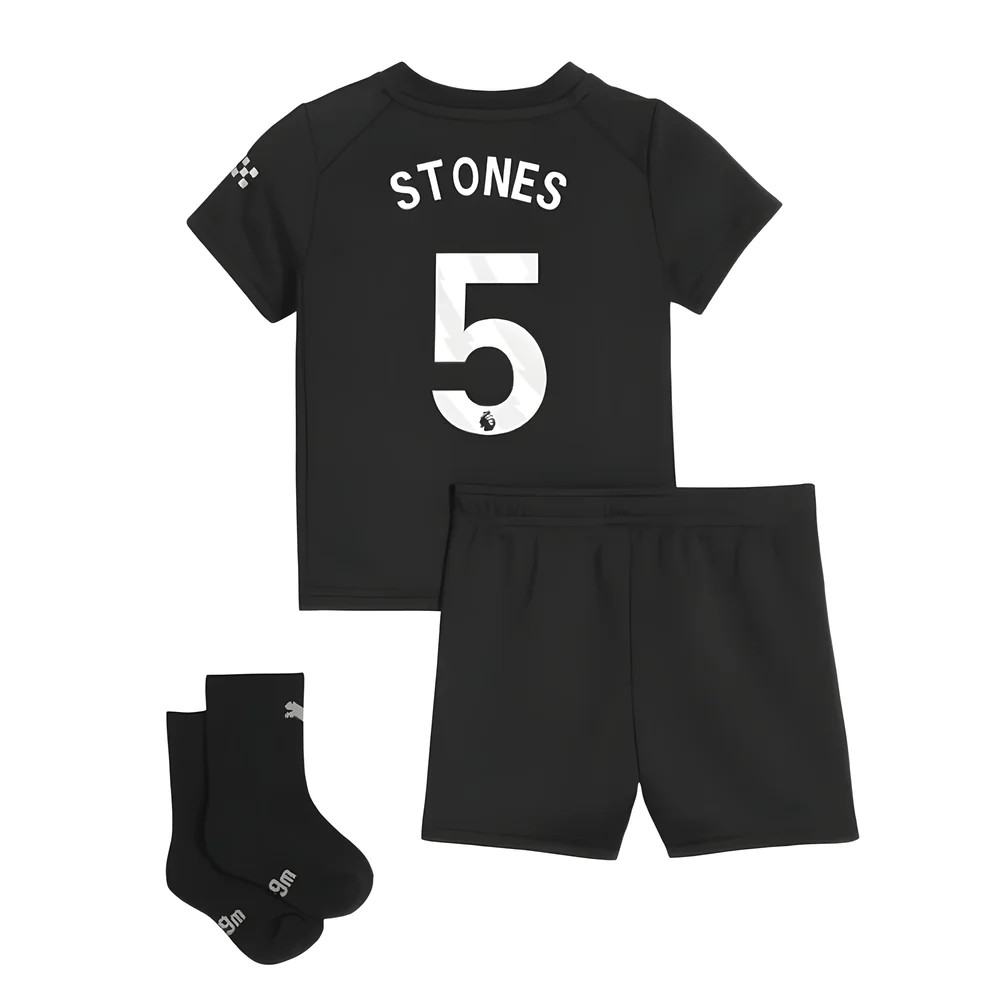 2025-2026 Man City Away Baby Kit (Stones 5)