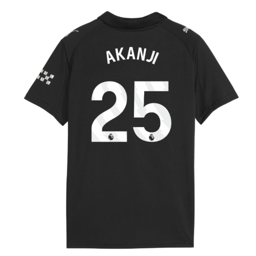 2025-2026 Man City Away Mini Kit (Akanji 25)