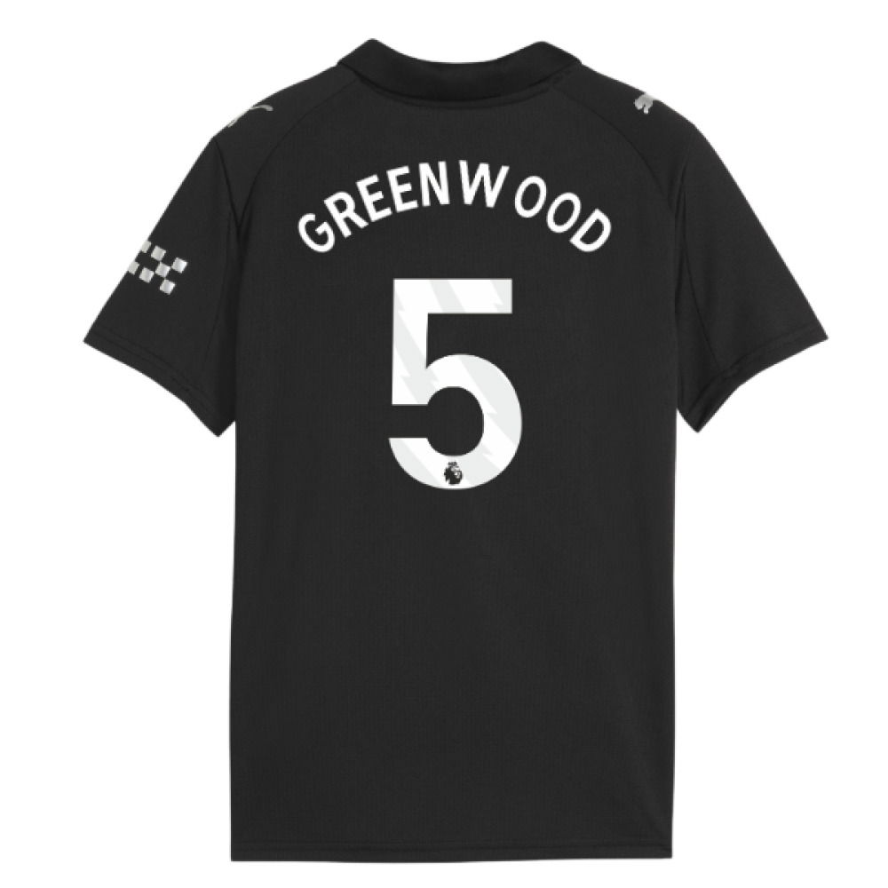 2025-2026 Man City Away Mini Kit (Greenwood 5)