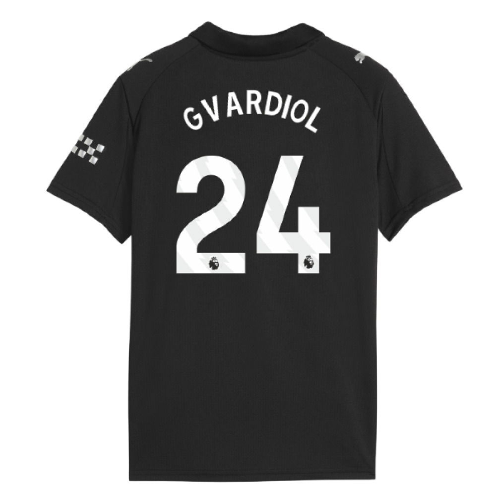 2025-2026 Man City Away Mini Kit (Gvardiol 24)