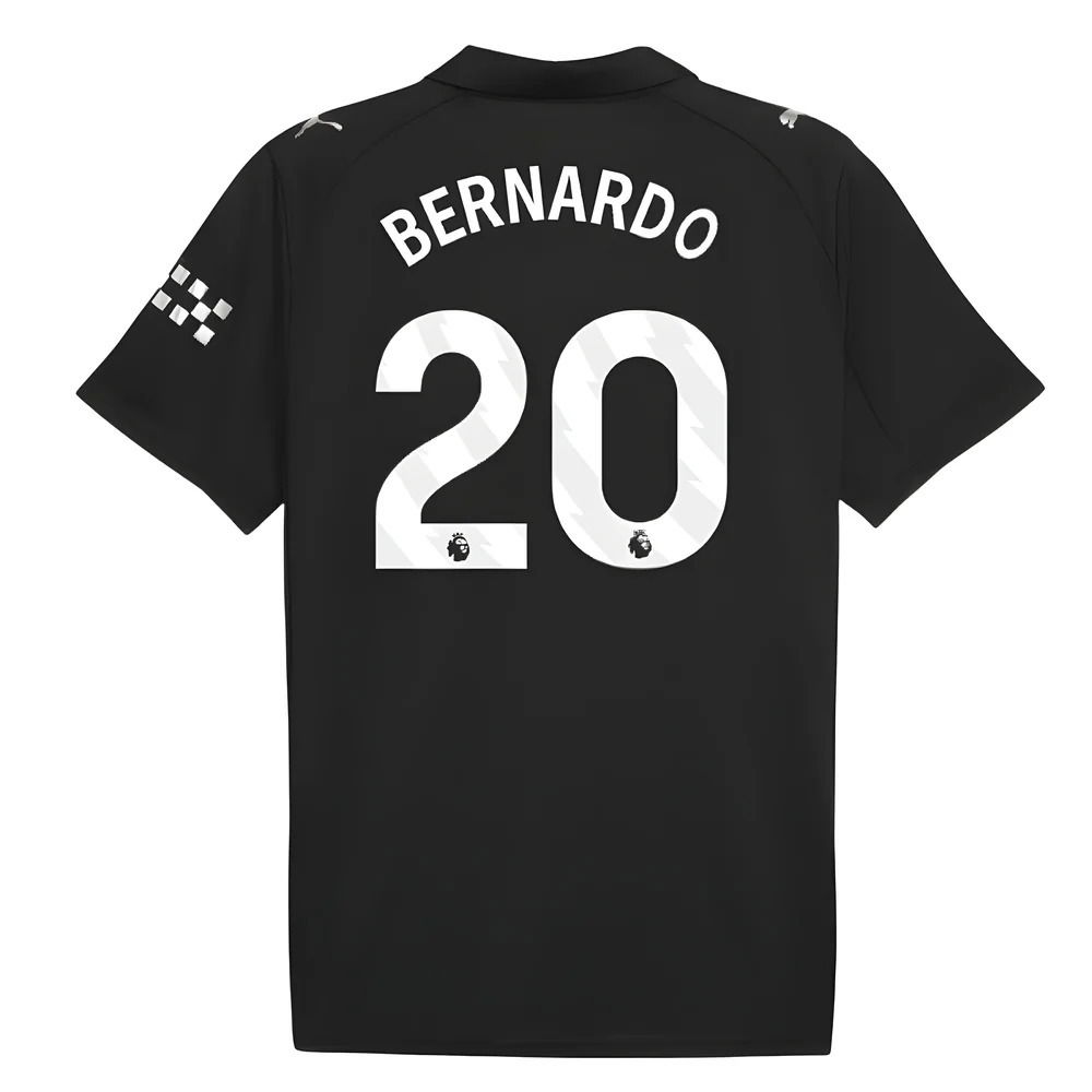 2025-2026 Man City Away Shirt (Bernardo 20)