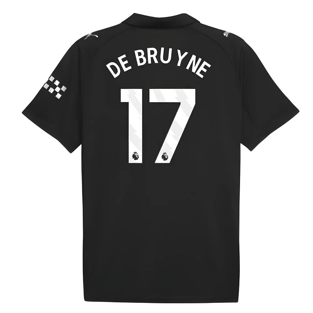 2025-2026 Man City Away Shirt (De Bruyne 17)