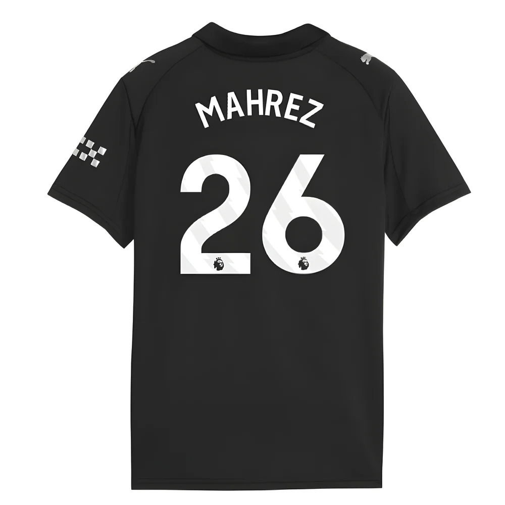 2025-2026 Man City Away Shirt (Kids) (Mahrez 26)