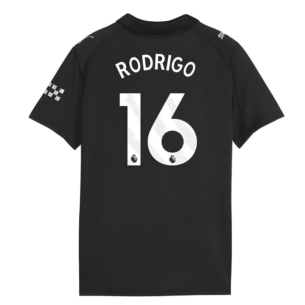 2025-2026 Man City Away Shirt (Kids) (Rodrigo 16)