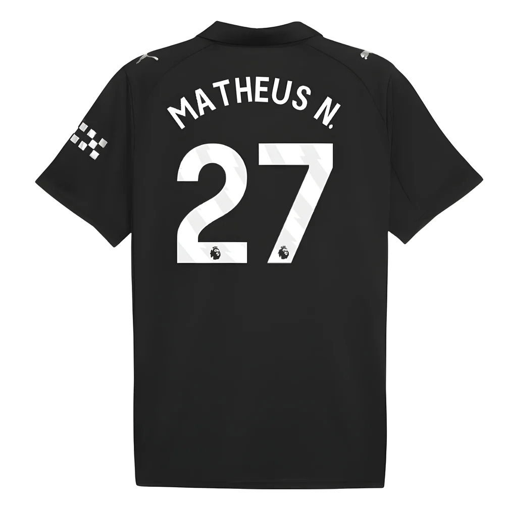 2025-2026 Man City Away Shirt (Matheus N. 27)