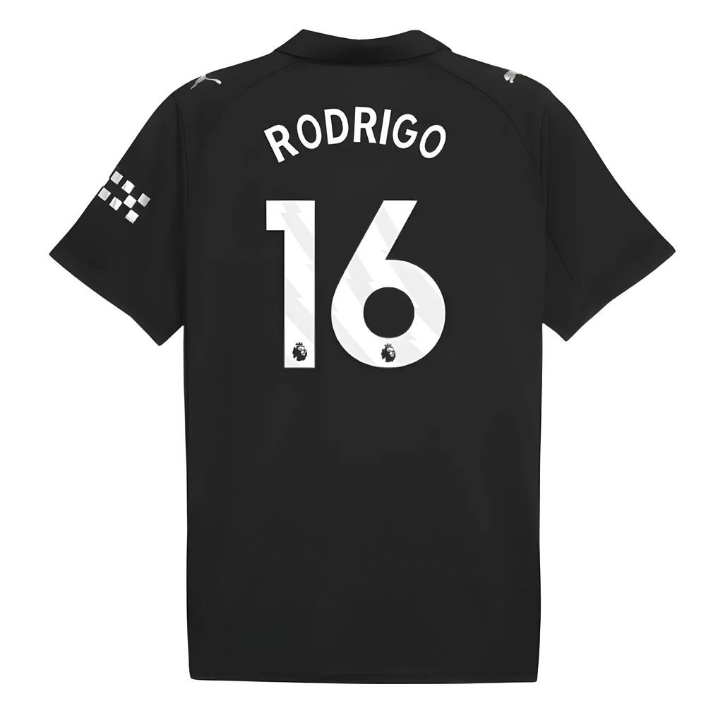 2025-2026 Man City Away Shirt (Rodrigo 16)