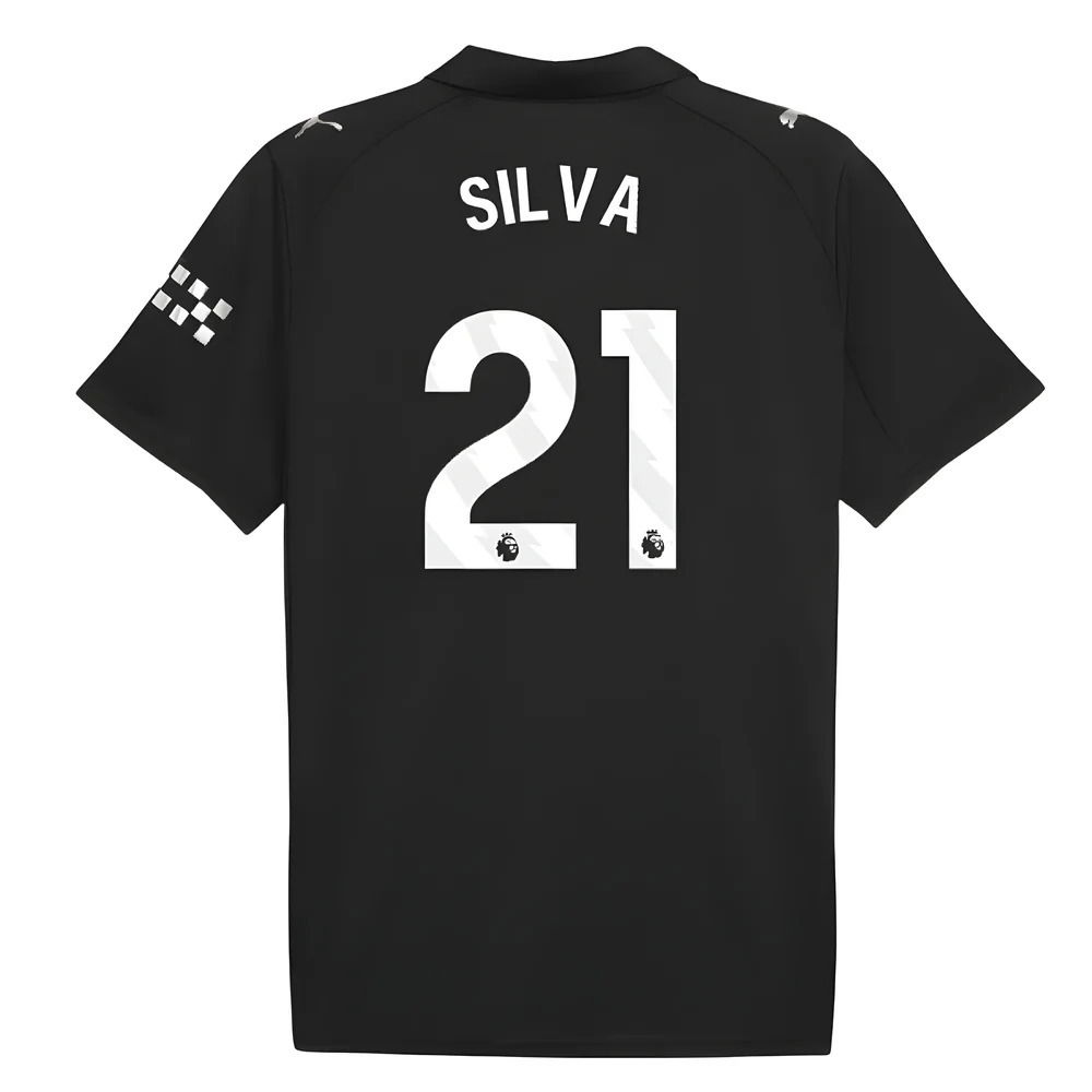 2025-2026 Man City Away Shirt (Silva 21)