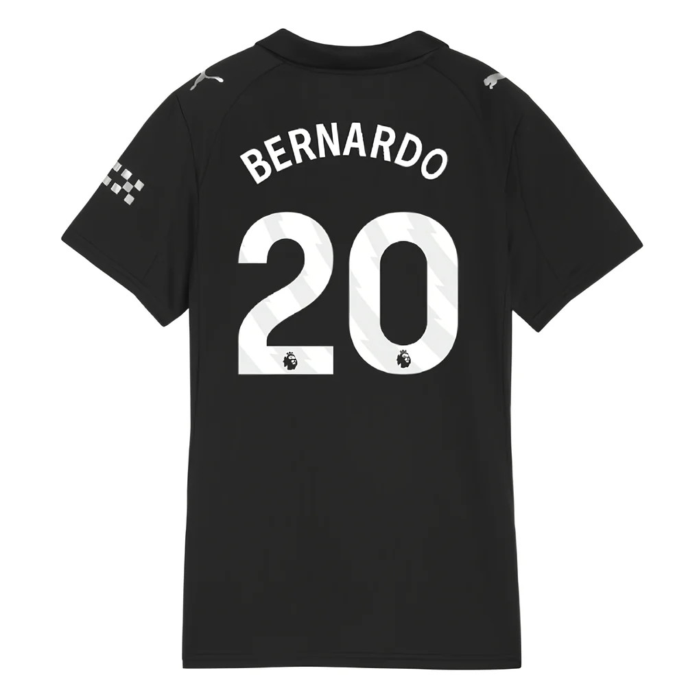 2025-2026 Man City Away Shirt (Womens) (Bernardo 20)