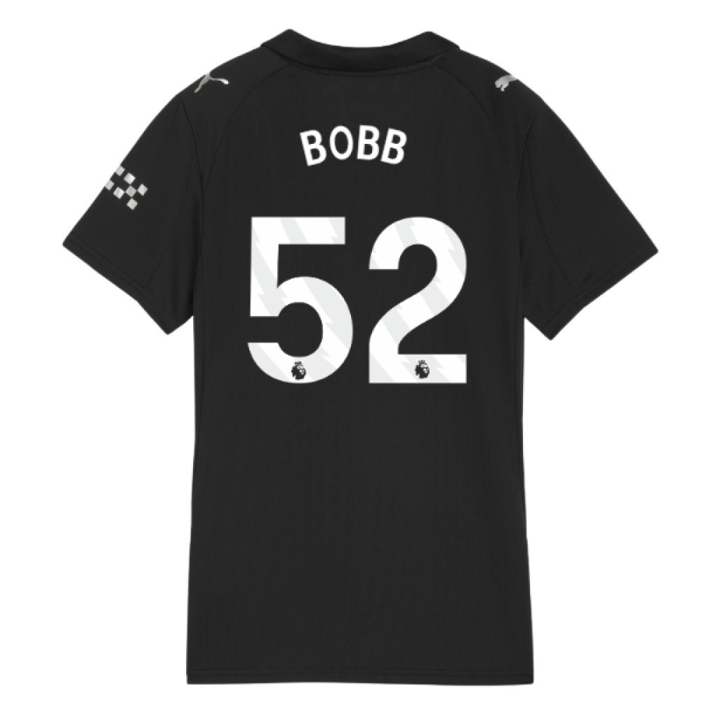 2025-2026 Man City Away Shirt (Womens) (Bobb 52)