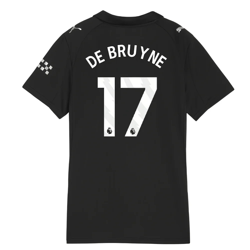 2025-2026 Man City Away Shirt (Womens) (De Bruyne 17)