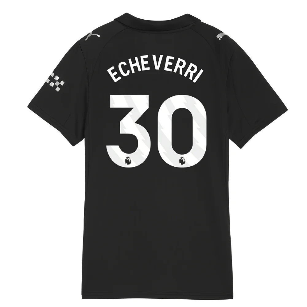 2025-2026 Man City Away Shirt (Womens) (Echeverri 30)