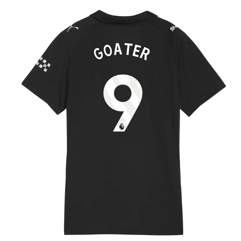 2025-2026 Man City Away Shirt (Womens) (Goater 9)