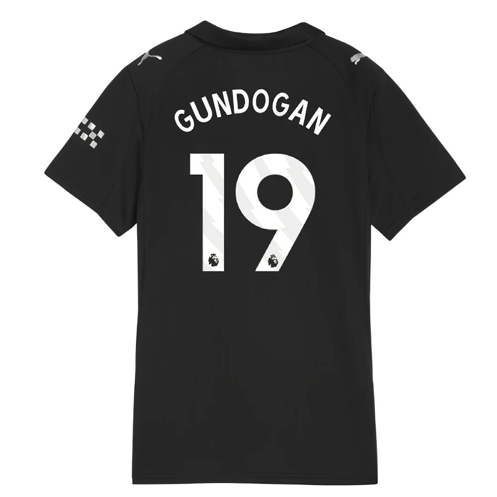 2025-2026 Man City Away Shirt (Womens) (Gundogan 19)