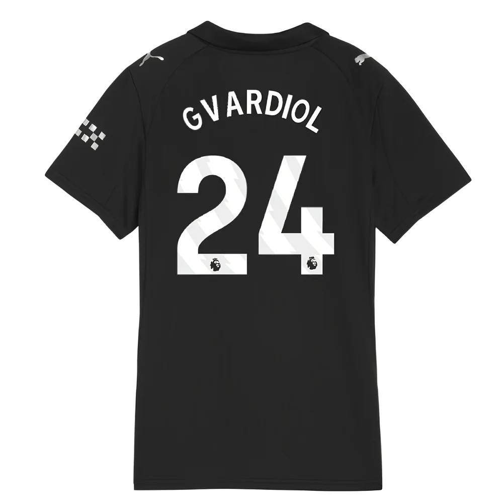 2025-2026 Man City Away Shirt (Womens) (Gvardiol 24)