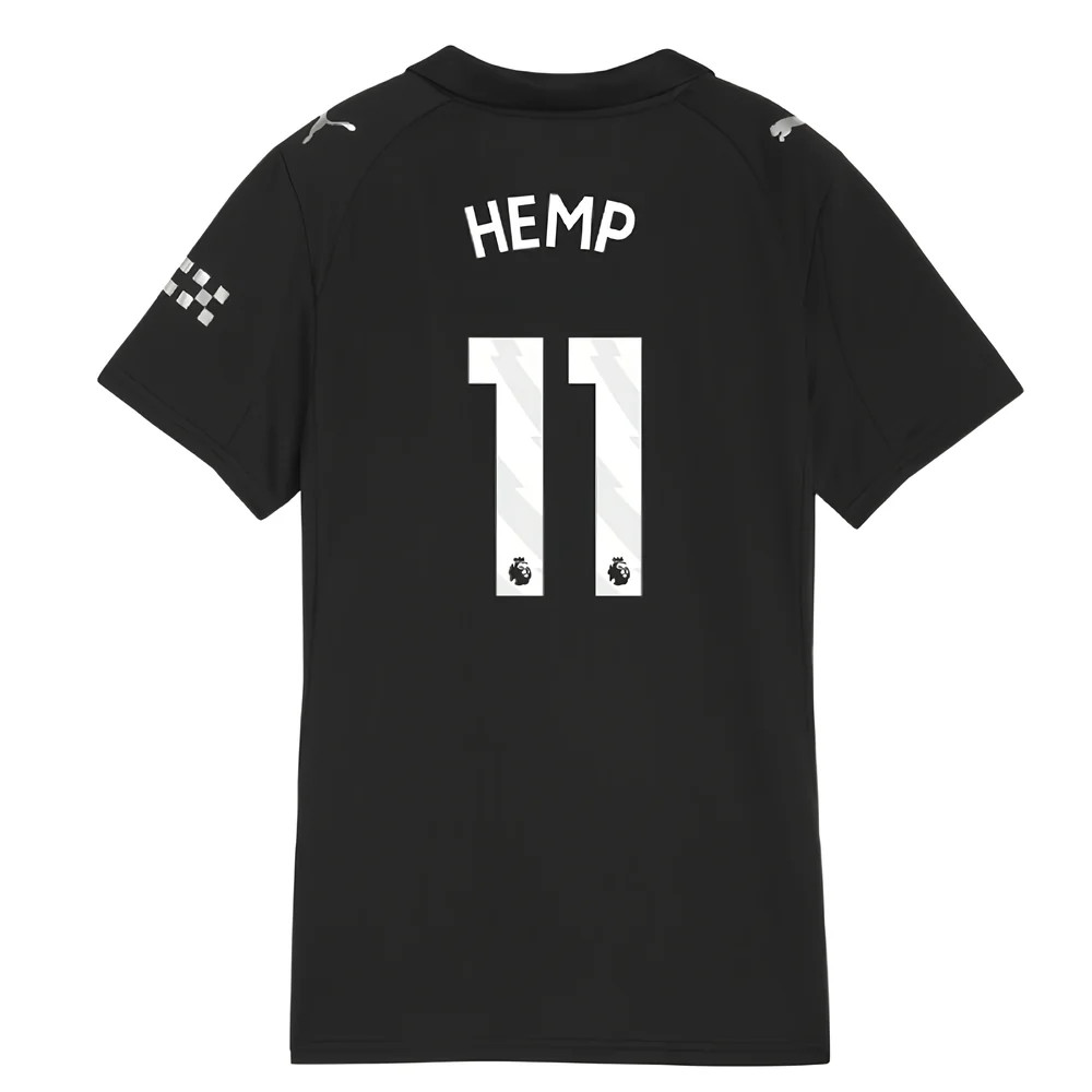 2025-2026 Man City Away Shirt (Womens) (Hemp 11)