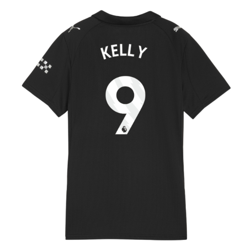 2025-2026 Man City Away Shirt (Womens) (Kelly 9)