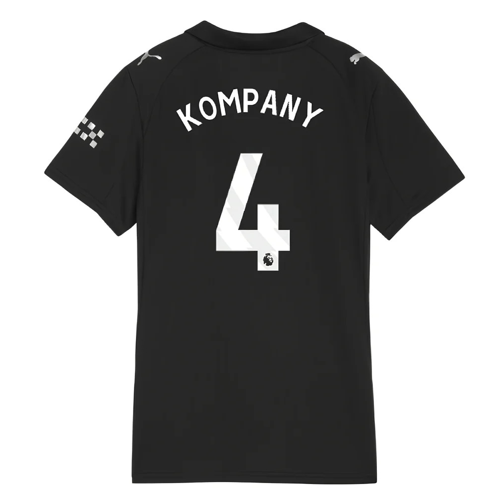 2025-2026 Man City Away Shirt (Womens) (Kompany 4)