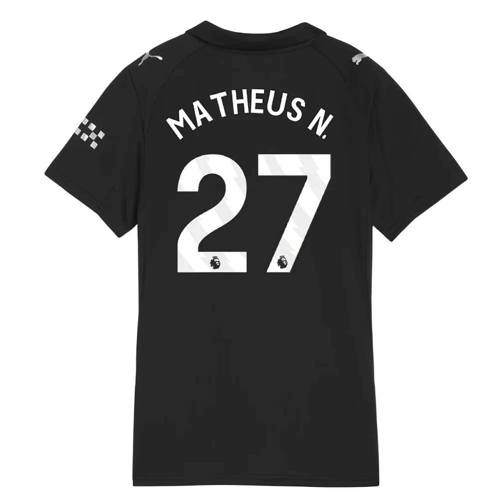 2025-2026 Man City Away Shirt (Womens) (Matheus N. 27)