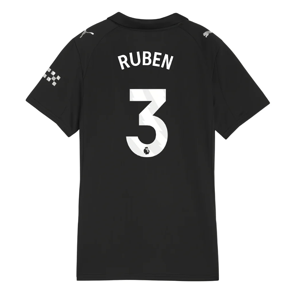 2025-2026 Man City Away Shirt (Womens) (Ruben 3)