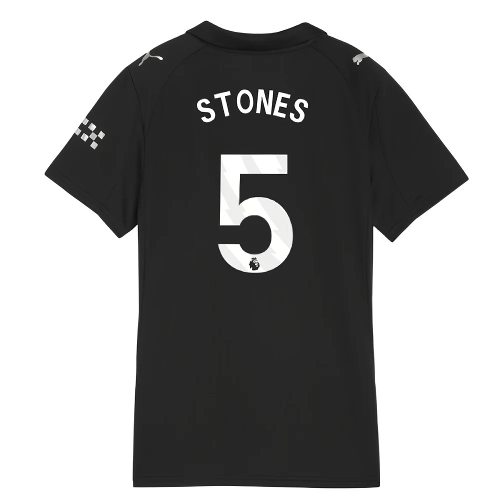 2025-2026 Man City Away Shirt (Womens) (Stones 5)