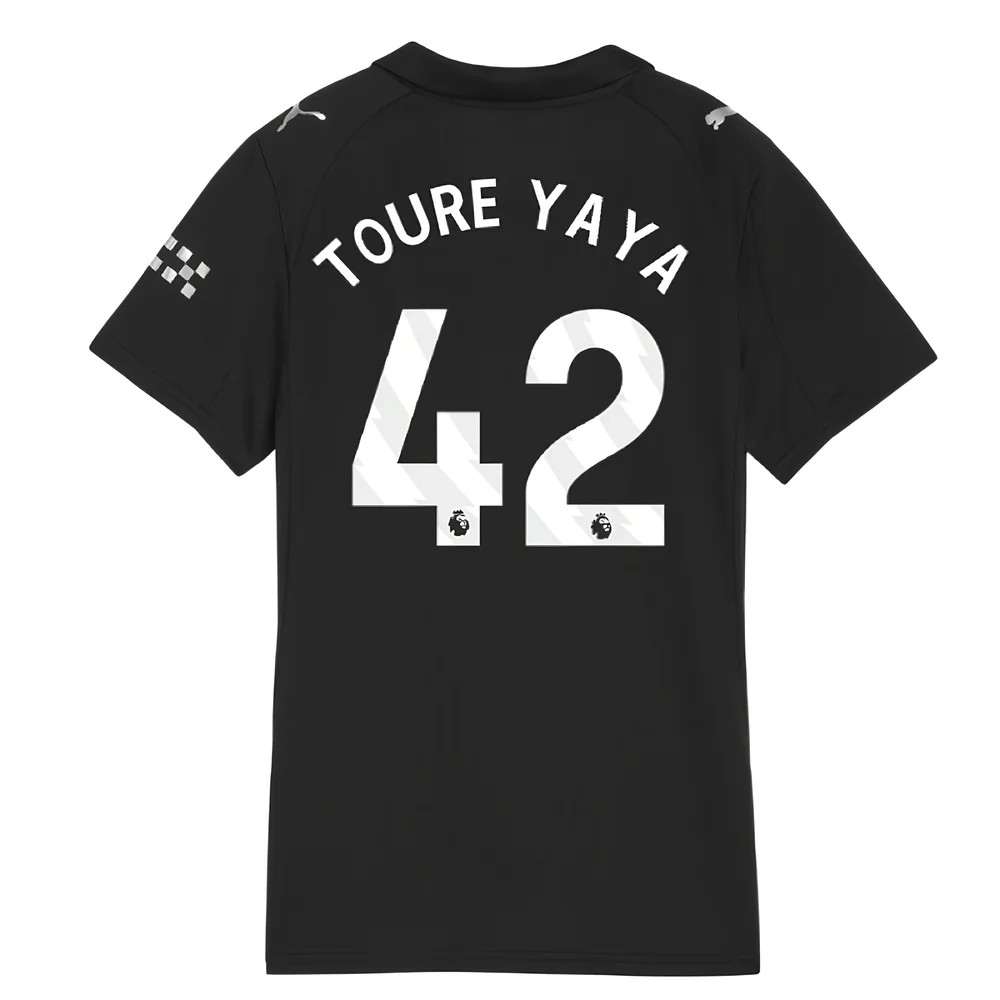 2025-2026 Man City Away Shirt (Womens) (Toure Yaya 42)