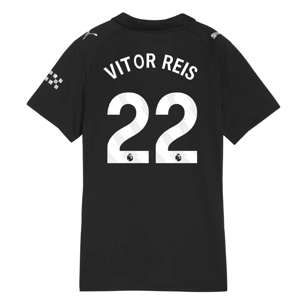 2025-2026 Man City Away Shirt (Womens) (Vitor Reis 22)